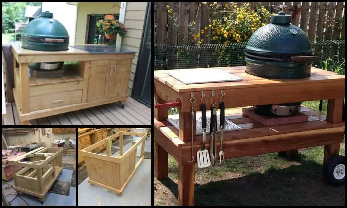 Build a barbecue grill table DIY projects for everyone!