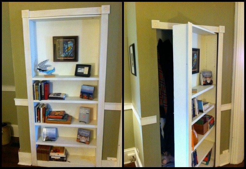 Turn A Bookcase Into A Secret Door Diy Projects For Everyone