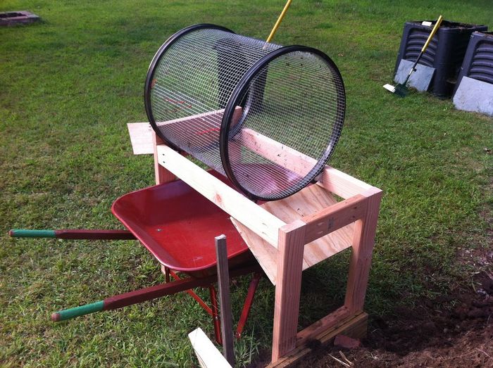 Diy Powered Soil Sifter / Compost Sifter - YouTube - The best part of