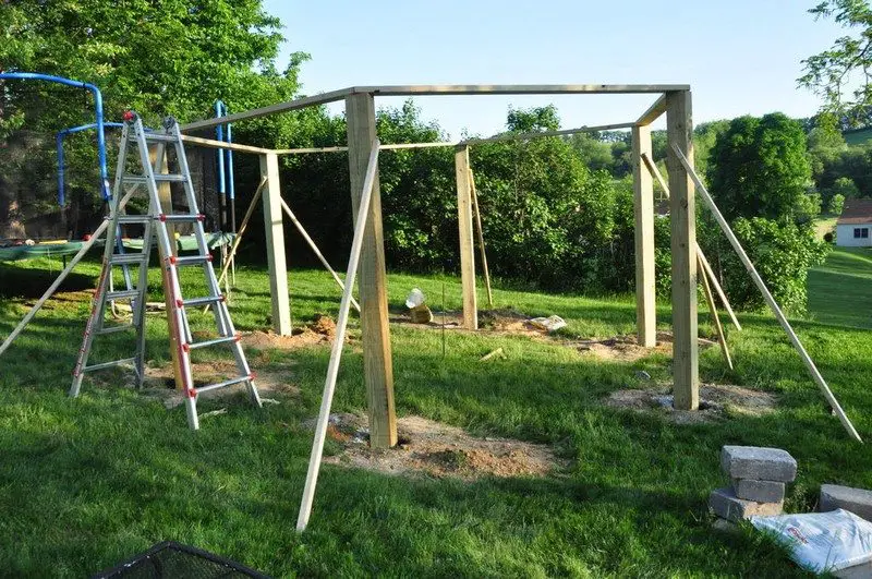 Build Your Own Fire Pit Swing Set | DIY projects for ...