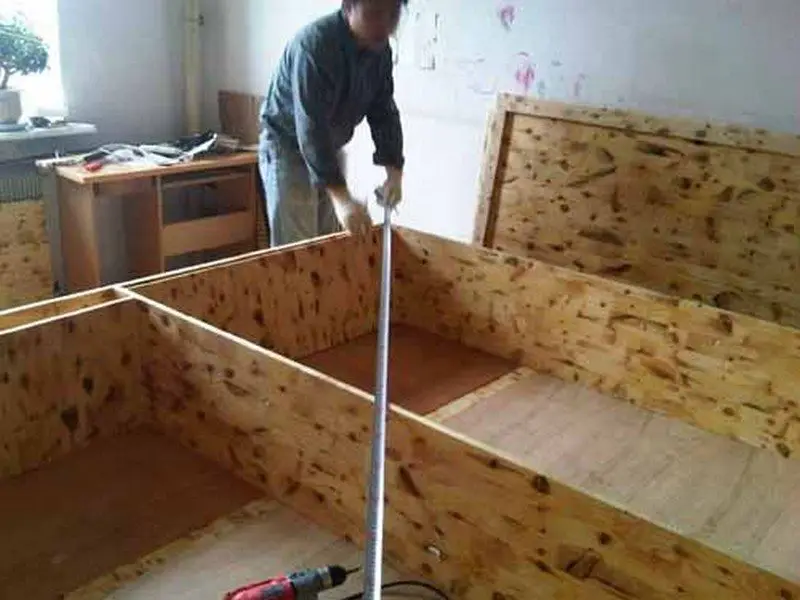 DIY Lift Top Storage Bed10