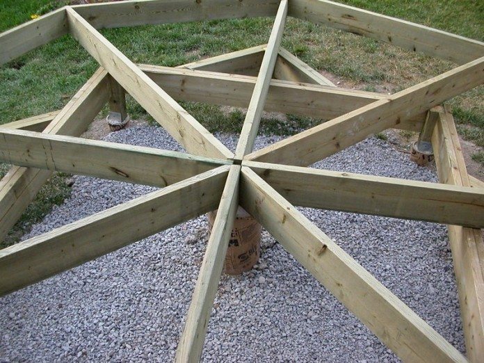 Functional Octagonal Deck Easy 1 Day Build Diy Projects For Everyone 3345