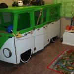 DIY VW Micro-Bus Bunk Bed and Playhouse | DIY projects for everyone!