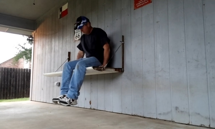 Tailgate Wall Bench