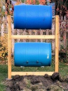 How To Build A Double-Decker Drum Composter - DIY projects for everyone!