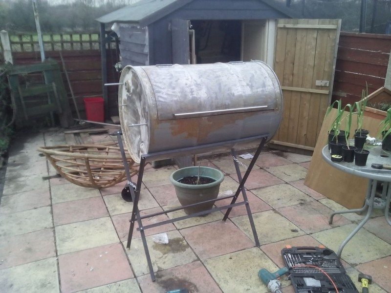 No-Weld Drum BBQ Smoker