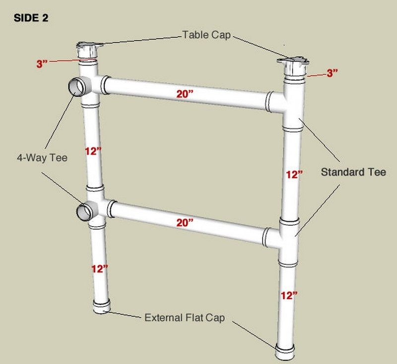 DIY PVC Table