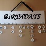 Make your own hanging birthday calendar DIY projects for everyone