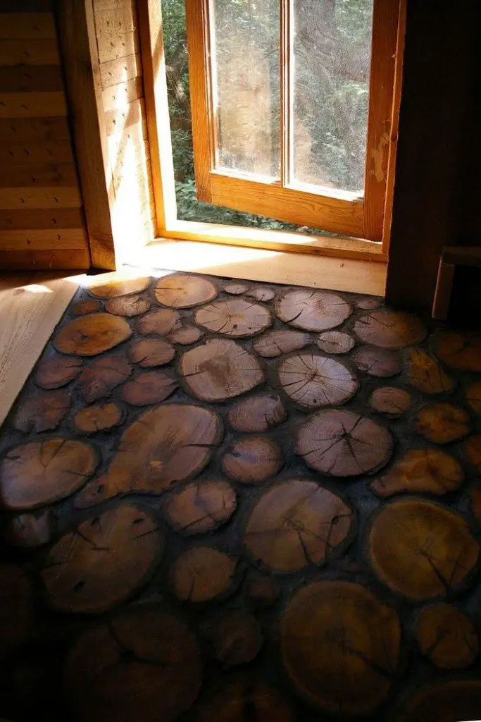 Cordwood Floors