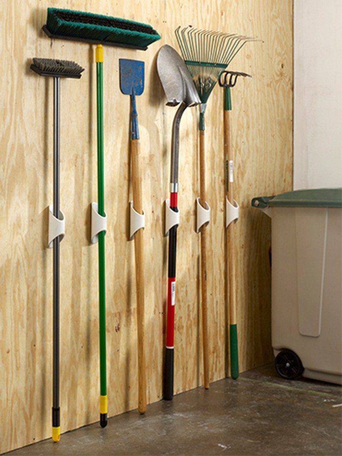 Build a yard tool organizer from PVC! | DIY projects for ...