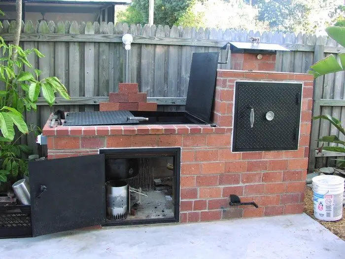 How to build a brick barbecue - Brick Barbecue 33