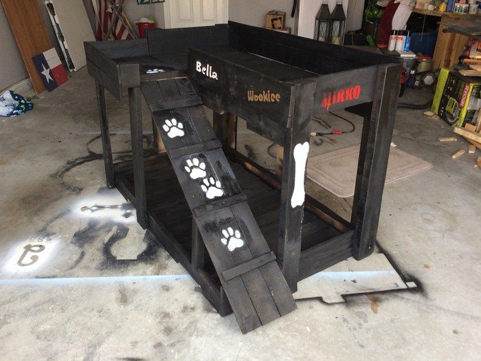 Dog bunk 2024 beds diy