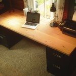 Old Filing Cabinet Desk
