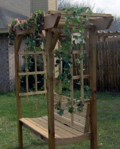 How to build an arbor bench for your garden - DIY projects for everyone!