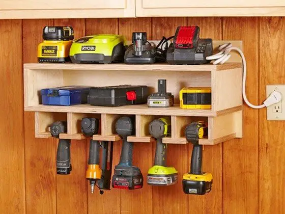 Building a Cordless Drill Storage and Charging Station in 8 Easy Steps ...