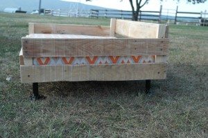 DIY Dog Pallet Bed