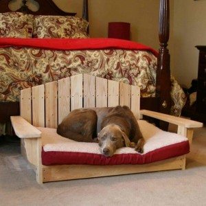 DIY Dog Pallet Bed