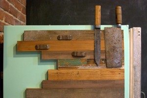 DIY Rustic Knife Rack