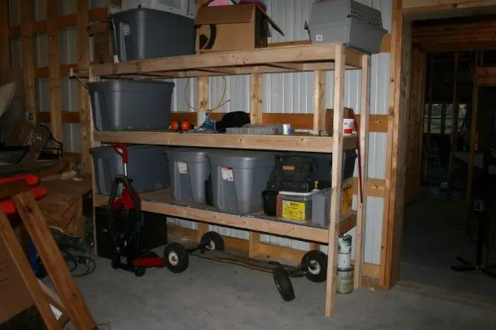 Easy garage/basement shelving - DIY projects for everyone!
