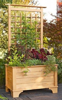 How to build a planter with privacy screen - DIY projects for everyone!