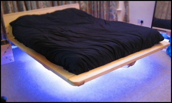 DIY Floating Bed Main Image