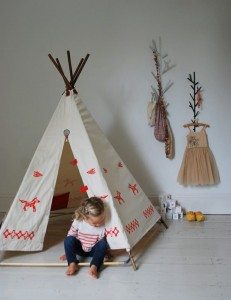 No Sew Teepee Tent