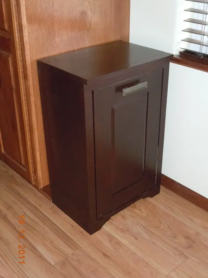 Tilt-Out Trash Cabinet