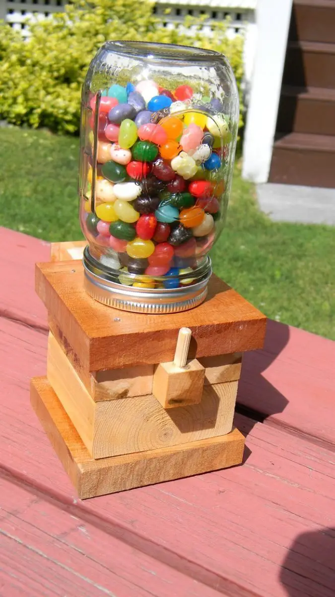DIY Jelly Bean Dispenser