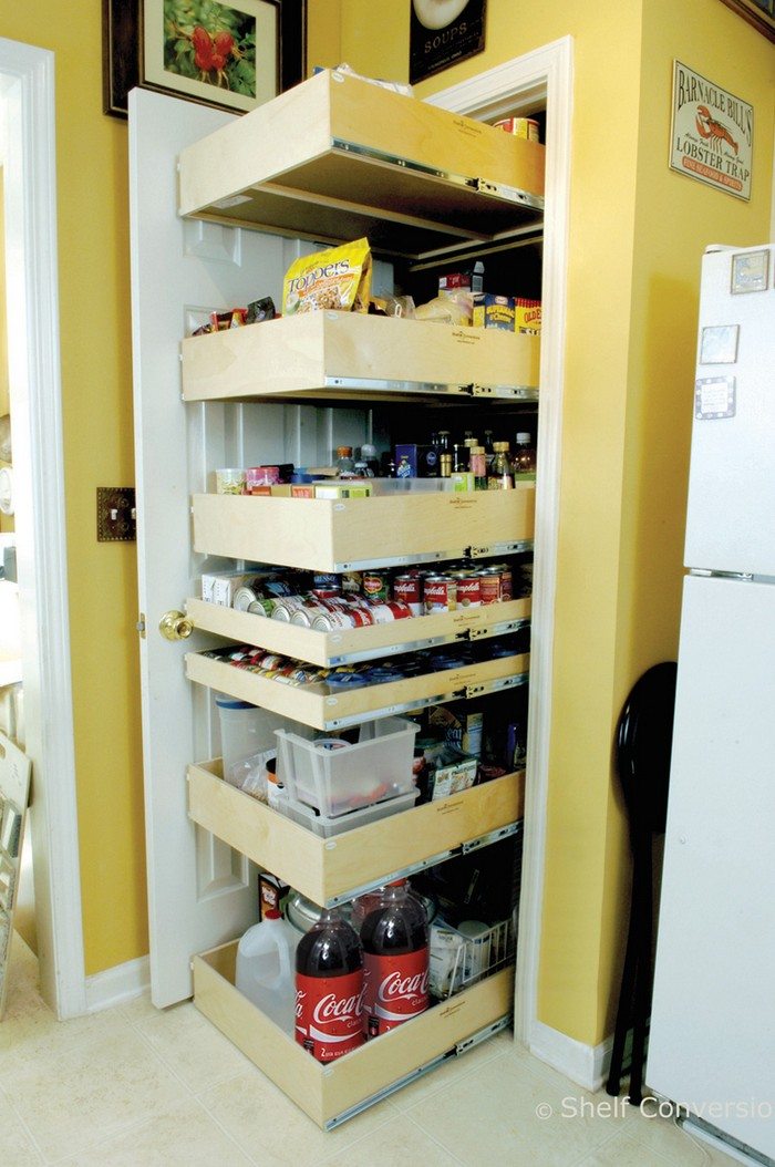 How To Build Pull Out Pantry Shelves Diy Projects For Everyone