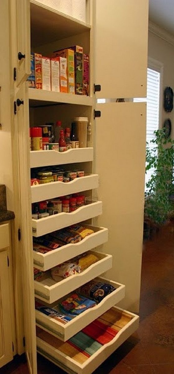 How to build pullout pantry shelves DIY projects for everyone!