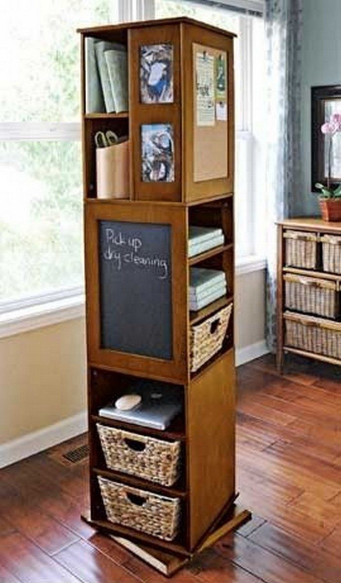 Swivel Storage Cabinet - DIY projects for everyone!