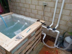 Pallet Swimming Pool