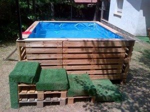 Pallet Swimming Pool