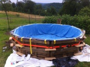 Pallet Swimming Pool