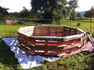 Pallet Swimming Pool