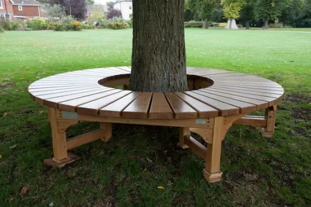 Charming Bench Around a Tree: Detailed 7-Step Guide