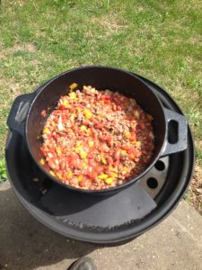 Recycled Tire Rim Stove