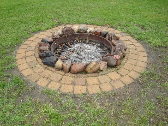 Build A Tractor Rim Fire Pit For Your, Tire Rim Fire Pit