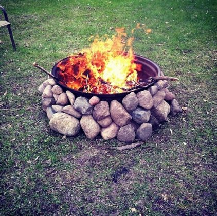 Building Tractor Rim Fire Pit in 8 Simple Steps – DIY projects for ...