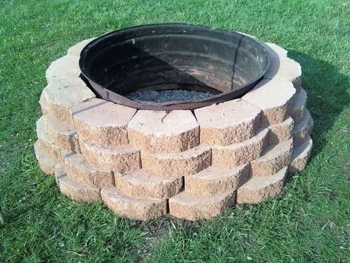 Build A Tractor Rim Fire Pit For Your, Tractor Rim Fire Pit