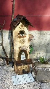 Gnome Tree Stump House