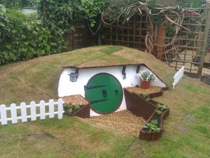 Backyard Hobbit House