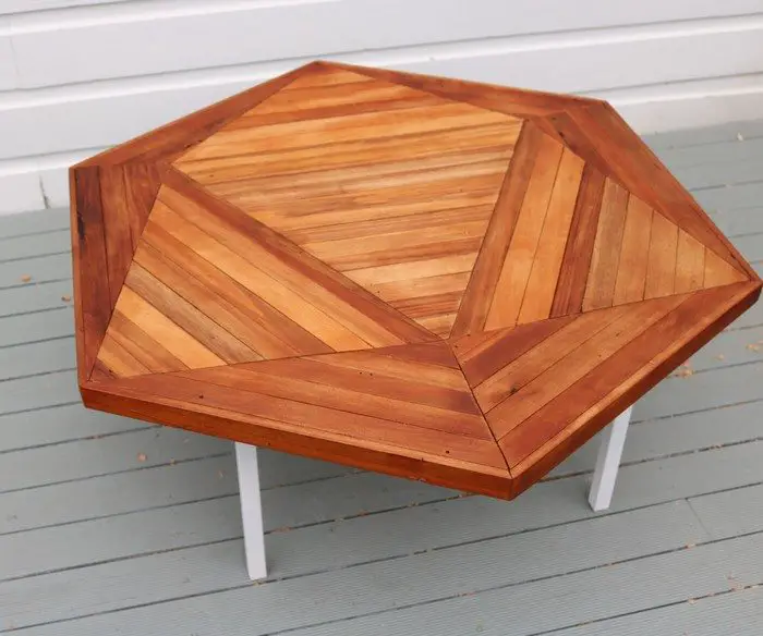 DIY Icosahedron Table
