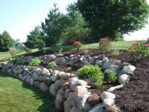 Retaining Wall Ideas - Boulders