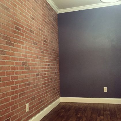 How to: Faux Brick Wall - DIY projects for everyone!