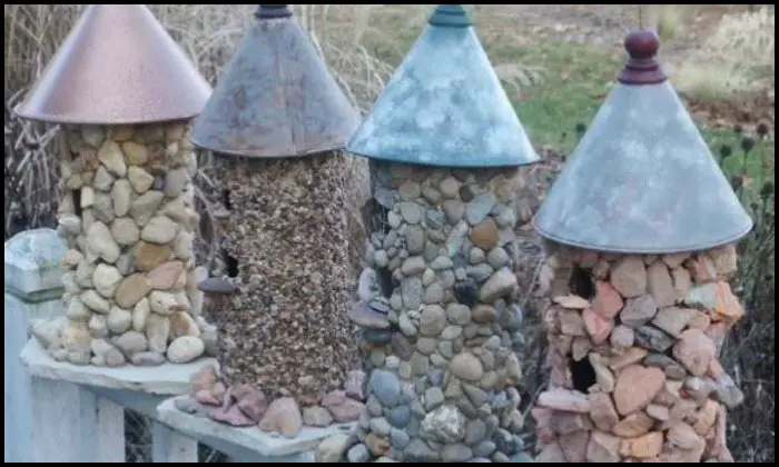 Stone Bird House