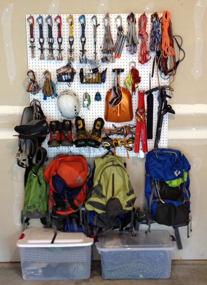 Climbing Gear Storage