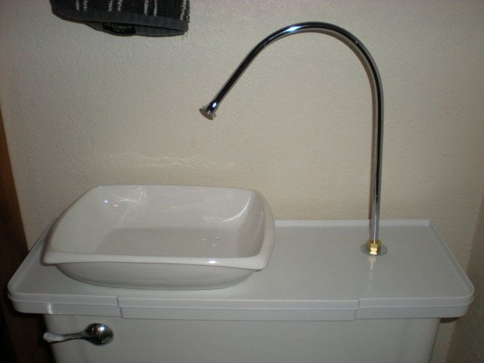 Toilet Tank Sink