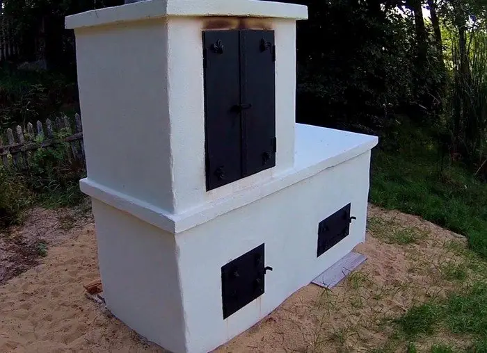 All-in-One Smokehouse, Pizza Oven and Grill