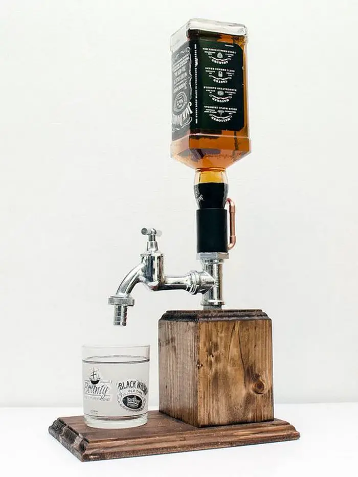 Do It Yourself Beverage Dispenser Diy Projects For Everyone - Diy Wooden Liquor Dispenser Plans